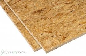 Плита древесностружечная OSB-3 12мм. 1,25х2,50м.